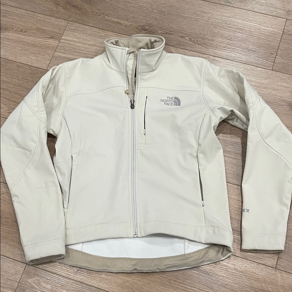 The North Face Off-White Softshell Jacket